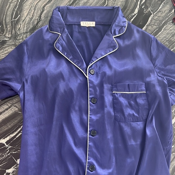 HUMAN PAJAMAS IN Blue  color S - Picture 4 of 7